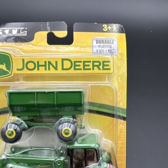 2007 ERTL John Deere Tractor Loader with Wagon New 37541A -E - Picture 3 of 12